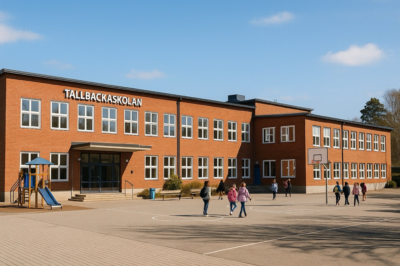 Tallbackaskolan stor